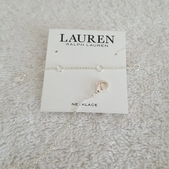 New Ralph Lauren Stone Pendant Necklace - Picture 4 of 8